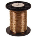 Solid 18K Gold Spun On Silk, 1.1 Grams, 5 ft.