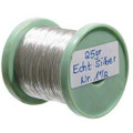 Pure Silver Thread, 0.40 mm Thick, On A 25 Gram Spool