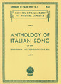 Anthology of Italian Song of the 17th and 18th Centuries (Bk II)