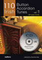 110 Irish Button Accordion Tunes w/CD