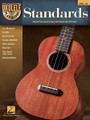 Standards. (Ukulele Play-Along Volume 16). By Various. For Ukulele. Ukulele Play-Along. Softcover with CD. Published by Hal Leonard.

The Ukulele Play-Along series will help you play your favorite songs quickly and easily, with incredible backing tracks to help you sound like a bona fide pro! Just follow the written music, listen to the CD to hear how the ukulele should sound, and then play along with the separate backing tracks. The melody and lyrics are included in the book in case you want to sing, or to simply help you follow along. The CD is playable on any CD player, and also enhanced so Mac & PC users can adjust the recording to any tempo without changing the pitch! Each Ukulele Play-Along pack features eight cream-of-the-crop, quintessential songs.

Includes these standards: Ain't Misbehavin' • All of Me • Beyond the Sea • Georgia on My Mind • Mister Sandman • Moon River • That's Amoré (That's Love) • Unchained Melody.