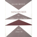 Bridge: Miniatures For Piano Trio, Set 1, Nos. 1-3/Stainer