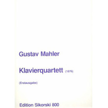 Mahler: Piano Quartet (1876) - Audubon Strings, LLC