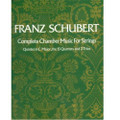 Schubert: Complete Chamber Music For Strings, Score