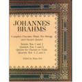 Brahms: Complete Chamber Music w/o Piano, Score