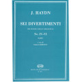 Haydn: Six Divertimenti (Baryton Trios) Vol. 2