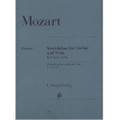 Mozart: Two Duets, K. 423 And 424, Violin And Viola/Urtext