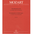 Mozart: Divertimento In E-Flat Major, K. 563/Barenreiter