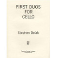 De'ak: First Duos For Two Cellos