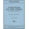 Paganini: Variations On One String From (&quot;Moses&quot;) Cello & Piano