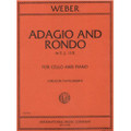 Weber: Adagio And Rondo For Cello And Piano/Intl