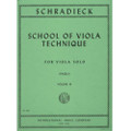 Schradieck: School Of Viola Technics, Vol. 3/Intl