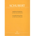 Schubert: Complete String Trios/Barenreiter