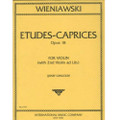 Wieniawski: Etudes-Caprices, Op. 18 -Violin Solo/Intl