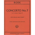 Rode: Concerto No. 7 In A Minor, Op. 9, Violin & Piano/Intl