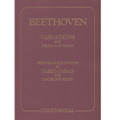 Beethoven: Variations, Op. 66, WoO 45, 46, Clo & Pno/Continental