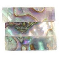 Finest Selected Abalone Heart Bow Slide, Violin & Viola 29 x 8mm