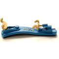 Kun Mini Violin Shoulder Rest (fits 1/8 - 1/4 size) - Blue
