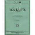 Gliere: Ten Duets, Op. 53, Vol. 1 For Two Cellos