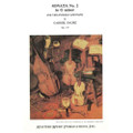 Faure: Sonata No. 2 In G Minor, Op. 117, Cello & Piano/Masters