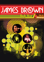 James Brown - Bodyheat: Live in Monterey 1979 by James Brown. Live/DVD. DVD. Hal Leonard #WNRD2465. Published by Hal Leonard.

This outstanding concert was captured and then due to unfortunate circumstances the videotapes were locked in a vault for twelve years before they could be seen. Brown's transformation of gospel passion into the compelling intensity of rhythm and blues, combined with meticulous choreography and energetic showmanship is clearly demonstrated in this legendary concert footage. Featuring the hits “Papas Got a Brand New Bag,” “Try Me” and an unbelievable twenty minute version of “Sex Machine”.