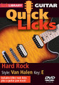 Quick Licks - Van Halen, Vol. 2. (Key: E). By Van Halen. For Guitar. Lick Library. DVD. Guitar tablature. Lick Library #RDR0434. Published by Lick Library.

Learn killer rock licks in the style of Eddie Van Halen, one of the most influential rock guitarists of all time! Also includes a rock guitar jam track, and superb lessons by Jamie Humphries. Each Quick Licks DVD contains an arsenal of licks in the style of your chosen artist to add to your repertoire, plus backing tracks to practice your new licks and techniques!