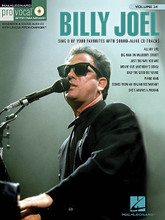 Billy Joel. (Pro Vocal Men's Edition Volume 34). By Billy Joel. For Voice. Pro Vocal. Softcover with CD. 56 pages. Published by Hal Leonard.

Whether you're a karaoke singer or preparing for an audition, the Pro Vocal series is for you. The book contains the lyrics, melody, and chord symbols for eight hit songs. The CD contains demos for listening and separate backing tracks so you can sing along. The CD is playable on any CD, but it is also enhanced for PC and Mac computer users so you can adjust the recording to any pitch without changing the tempo! Perfect for home rehearsal, parties, auditions, corporate events, and gigs without a backup band. This volume includes 8 pop classics: All My Life • Big Man on Mulberry Street • Just the Way You Are • Movin' Out (Anthony's Song) • Only the Good Die Young • Piano Man • Scenes from an Italian Restaurant • She's Always a Woman.