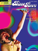 Disco Fever. (Pro Vocal Women's Edition Volume 6). By Various. For Vocal. Pro Vocal. Play Along, Karaoke. Softcover with Karaoke CD. 37 pages. Published by Hal Leonard.

Whether you're a karaoke singer or preparing for an audition, the Pro Vocal series is for you. The book contains the lyrics, melody, and chord symbols for eight hit songs. The CD contains demos for listening and separate backing tracks so you can sing along. The CD is playable on any CD, but it is also enhanced for PC and Mac computer users so you can adjust the recording to any pitch without changing the tempo! Perfect for home rehearsal, parties, auditions, corporate events, and gigs without a backup band. This volume includes 8 dance favorites: Boogie Oogie Oogie (A Taste of Honey) • Funkytown (Lipps Inc.) • Hot Stuff (Donna Summer) • I Will Survive (Gloria Gaynor) • It's Raining Men (The Weather Girls) • Le Freak (Chic) • Turn the Beat Around (Vicki Sue Robinson) • We Are Family (Sister Sledge).