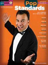 Pop Standards. (Pro Vocal Men's Edition Volume 26). By Various. For Voice. Pro Vocal. Softcover with CD. 40 pages. Published by Hal Leonard.

Whether you're a karaoke singer or preparing for an audition, the Pro Vocal series is for you. The book contains the lyrics, melody, and chord symbols for eight hit songs. The CD contains demos for listening and separate backing tracks so you can sing along. The CD is playable on any CD, but it is also enhanced for PC and Mac computer users so you can adjust the recording to any pitch without changing the tempo! Perfect for home rehearsal, parties, auditions, corporate events, and gigs without a backup band.

This volume includes 8 pop standards: Blue Velvet • Chances Are • Danke Schoen • Moon River • Singing the Blues • That Old Black Magic • That's Amoré (That's Love) • Wives and Lovers (Hey, Little Girl).