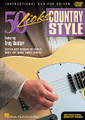 50 Licks Country Style by Troy Dexter. For Guitar. Instructional/Guitar/DVD. Bluegrass. DVD. Published by Hal Leonard.

Learn the techniques and styles of today's most popular country guitarists! A fixture on the Los Angeles country music scene, Troy Dexter takes players step-by-step through classic country style licks that can also be used in blues, rock and rockabilly. He demonstrates pedal steel licks, bluegrass licks, cascading licks and licks using harmonics, intervals, triads, bends, chromatic passages, arpeggios, open strings, double stops and more. All licks are played in context, then slowed down and explained, and the DVD comes with an instructional booklet. 61 minutes.