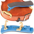 Kun Mini Collapsible Shoulder Rest Violin  Blue