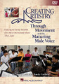 Creating Artistry Through Movement and the Maturing Male Voice. For Choral (Instructional book & DVD). Henry Leck Creating Artistry. Softcover with DVD. 44 pages. Published by Hal Leonard.

Here is an amazing choral resource that demonstrates how movement while singing helps to harness the natural kinesthetic learning processes in males. Featuring the acclaimed St. Mary's International School Varsity Ensemble, conducted by Randy Stenson, the DVD includes warm-ups and exercises to improve tone, intonation, phrasing, articulation, special vocal effects, head voice and vocal agility. Through these exercises, the singer develops his own individualized shaping gesture, which leads to improved musicality during rehearsal, versatility and expressiveness. The companion book includes the notated exercises, additional instructional material, suggested seating charts, learning strategies and much more. Duration: 1:15:00.