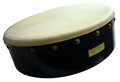 Black Tuneable Bodhran (18 inch Bodhran). For Bodhran Drum. Waltons Irish Music Instrument. Hal Leonard #WM2430. Published by Hal Leonard.

Drawing on many years experience designing and manufacturing bodhráns, these instruments are the last word in tone, build and versatility. They offer superb quality with heavy duty laminated shells, delivering unrivalled stability and durability. Handpicked, premium quality goatskin heads and the Waltons ultra-reliable tuning mechanism, these tuneable bodhráns provide the perfect combination of controllable volume, tonal flexibility and dynamic response to bring your playing to new musical heights. Complete with allen key and beater.