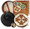 Kilkenny Cross Bodhran (18 inch Bodhran). For Bodhran Drum. Waltons Irish Music Instrument. Hal Leonard #WMP2509. Published by Hal Leonard.
Bodhrán gift packs include everything the beginning player needs to get started! First and foremost, a standard bodhran, handcrafted from the finest wood with a head made from real goatskin is included, along with a hardwood beater and carrying case. In addition, the Absolute Beginners: Bodhrán instructional DVD by Conor Long (HL.634001) is provided, plus bodhrán care cream (HL.634007) to keep your bodhrán in peak condition!