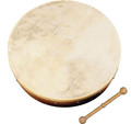 Plain Bodhran (12 inch Bodhran). For Bodhran Drum (BODHRAN). Waltons Irish Music Instrument. Hal Leonard #WM1940. Published by Hal Leonard.

Waltons' classic range of standard bodhrans are handcrafted from the finest woods, with heads made from real goatskin. All bodhrans come with a carrying box and hardwood beater. Suitable for everyone from beginners to advanced players.