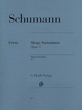 Abegg Variations F Major Op. 1 (Piano Solo). By Robert Schumann. Edited by Ernst Herttrich. For Piano. Piano (Harpsichord), 2-hands. Henle Music Folios. Pages: VI and 16. SMP Level 10 (Advanced). Softcover. 18 pages. G. Henle #HN87. Published by G. Henle.

Who was “Pauline, Countess of Abegg,” the dedicatee of the first edition? Nowadays it is known that the matter revolves around a romantic mystification of the name of Meta Abegg, a friend from Schumann's youth, whose surname inspired Schumann to a theme on A-B-E-G-G (a-hb-e-g-g). The “rewarding and sparkling piece” – as it was described by a critic of the time – makes high technical demands, but is distinguished by a youthful freshness and ingenious virtuosity. With this work (the first, incidentally, that Schumann deemed worthy of publication), Henle has issued a good third of Schumann's piano works in revised versions that take account of the current state of research. The thoroughly-revised musical text is complemented by an informative preface and detailed commentary. Further revised volumes are in progress.

About SMP Level 10 (Advanced) 

Very advanced level, very difficult note reading, frequent time signature changes, virtuosic level technical facility needed.