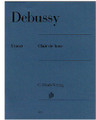 Clair de Lune (Piano Solo). By Claude Debussy (1862-1918). Edited by Ernst-Gunter Heinemann and Ernst-G. For Piano. Piano (Harpsichord), 2-hands. Henle Music Folios. Pages: 6. SMP Level 10 (Advanced). Softcover. 8 pages. G. Henle #HN391. Published by G. Henle.

Fing.: Hans-Martin Theopold.

About SMP Level 10 (Advanced) 

Very advanced level, very difficult note reading, frequent time signature changes, virtuosic level technical facility needed.