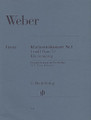 Clarinet Concerto No. 1 in F Minor, Op. 73 (for Clarinet & Piano Reduction with Urtext and B). By Carl Maria von Weber (1786-1826). Edited by Johannes Umbreit and Norbert Gertsch. For Clarinet, Piano. Clarinet. Henle Music Folios. Pages: Score = VII and 44 *Clar Part in B-flat = 8 * Clar Part by C. Baermann = 9. Softcover. 80 pages. G. Henle #HN731. Published by G. Henle.

Carl Maria von Weber's Concerto in F minor is among the compositions of first rank for solo clarinet and is permanently established in the world's concert repertoire. For purposes of comparison, Norbert Gertsch's urtext edition with piano reduction presents the original solo part alongside Carl Bärmann's well-known version (both parts are enclosed in the volume). The accompanying notes offer a thorough discussion of the significance of these two versions and their relation to each other.