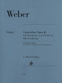 Concertino, Op. 26 (for Clarinet & Piano Reduction with Urtext and B). By Carl Maria von Weber (1786-1826). Edited by Johannes Umbreit and Norbert Gertsch. For Clarinet, Piano. Clarinet. Henle Music Folios. Pages: Score = VIII and 18 * Cl Part = 4 * Cl Part by C. Baermann = 5. Softcover. 36 pages. G. Henle #HN718. Published by G. Henle.

This “hit” is even popular among learners! Now it opens Henle's new series of Weber's works for clarinet and orchestra in piano reduction. This edition includes two separate parts: the urtext of Weber's version, and the widely known version by Carl Bärmann.