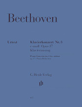 Concerto for Piano and Orchestra no. 3 c minor op. 37 (with original Cadenzas). By Ludwig van Beethoven (1770-1827). Edited by Hans-werner Kuthen. For Piano Duet, 2 Pianos, 4 Hands. 2 Pianos, 4-hands. Henle Music Folios. Piano Reduction-paper bound. Classical Period. SMP Level 10 (Advanced). Single piece. Introductory text and fingerings. 100 pages. G. Henle #HN435. Published by G. Henle.

Two copies needed for performance.

About SMP Level 10 (Advanced) 

Very advanced level, very difficult note reading, frequent time signature changes, virtuosic level technical facility needed.