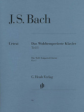 Das Wohltemperierte Klavier - Teil I, BWV 846-869 (Urtext edition). By Johann Sebastian Bach (1685-1750). Edited by Ernst-Gunter Heinemann. For Piano, Piano/Keyboard. Piano (Harpsichord), 2-hands. Henle Music Folios. Pages: XIII and 121. Baroque. SMP Level 10 (Advanced). Collection (paper bound). Standard notation, fingerings, introductory text, performance notes and thematic index (does not include words to the songs). G. Henle #HN14. Published by G. Henle.
Product,36618,Das Wohltemperierte Klavier - Teil II