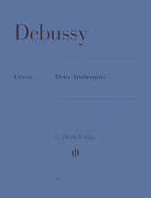 Deux Arabesques (Piano Solo). By Claude Debussy (1862-1918). Edited by Ernst-Gunter Heinemann. For Piano. Piano (Harpsichord), 2-hands. Henle Music Folios. Urtext edition-paper bound. Impressionistic. SMP Level 9 (Advanced). Collection. Introductory text, performance notes and fingerings. 14 pages. G. Henle #HN380. Published by G. Henle.
About SMP Level 9 (Advanced)

All types of major, minor, diminished, and augmented chords spanning more than an octave. Extensive scale passages.