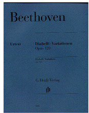 Diabelli-Variations Op. 120 (Piano Solo). By Ludwig van Beethoven (1770-1827). Edited by Siegfried Kross. For Piano. Piano (Harpsichord), 2-hands. Henle Music Folios. Pages: 36. SMP Level 7 (Late Intermediate). Softcover. 38 pages. G. Henle #HN636. Published by G. Henle.

About SMP Level 7 (Late Intermediate) 

4 to 5-note chords in both hands and scales in octaves in both hands.