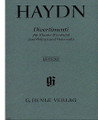 Divertimenti for Piano (Cembalo) with 2 Violins and Violoncello (Piano Quartet). By Franz Joseph Haydn (1732-1809). Edited by Horst Walter. For Piano Quartet. Piano Quartets. Henle Music Folios. Pages: Score = VI and 57 * Vl I Part = 12 * Vl II Part = 12 * Vc Part = 12. Softcover. 100 pages. G. Henle #HN453. Published by G. Henle.

Song List:

    Haydn: Divertimento C Major Hob. Xiv:3 For Piano (Harpsichord) With Two Violins And Violoncello
    Haydn: Divertimento F Major Hob. Xiv:9 For Piano (Harpsichord) With Two Violins And Violoncello
    Haydn: Divertimento C Major Hob. Xiv:4 For Piano (Harpsichord) With Two Violins And Violoncello
    Haydn: Divertimento C Major Hob. Xiv:8 For Piano (Harpsichord) With Two Violins And Violoncello
    Haydn: Appendix: Divertimento C Major Hob. Xiv:c2 For Piano (Harpsichord) With Two Violins And Violo
    Haydn: Divertimento C Major Hob. Xiv:7 For Piano (Harpsichord) With Two Violins And Violoncello