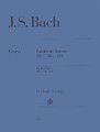 English Suites BWV 806-811 (Piano Solo). By Johann Sebastian Bach (1685-1750) and Joahnn Sebastian Bach. Edited by Rudolph Steglich. For Piano (Piano). Piano (Harpsichord), 2-hands. Henle Music Folios. Urtext edition-paper bound. Baroque. SMP Level 10 (Advanced). Collection. Introductory text and performance notes. 115 pages. G. Henle #HN100. Published by G. Henle.
About SMP Level 10 (Advanced)

Very advanced level, very difficult note reading, frequent time signature changes, virtuosic level technical facility needed.

Song List:

    English Suite (1), A Major, Bwv 806 (Piano Solo) Composed by Johann Sebastian Bach
    English Suite (2), A Minor, Bwv 807 (Piano Solo) Composed by Johann Sebastian Bach
    English Suite (3), G Minor, Bwv 808 (Piano Solo) Composed by Johann Sebastian Bach
    English Suite (4), F Major, Bwv 809 (Piano Solo) Composed by Johann Sebastian Bach
    English Suite (5), E Minor, Bwv 810 (Piano Solo) Composed by Johann Sebastian Bach
    English Suite (6), D Minor, Bwv 811 (Piano Solo) Composed by Johann Sebastian Bach