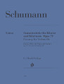 Fantasy pieces for Piano and Clarinet (or Violin or Violoncello) op. 73 (version for Violoncello) (Cello and Piano). By Robert Schumann. Edited by Ernst Herttrich. For Cello, Piano. Violoncello. Henle Music Folios. Urtext edition-paper bound. Classical Period. Collection. Introductory text and fingerings. 28 pages. G. Henle #HN422. Published by G. Henle.

The circumstances in which these poetic “Soirée Pieces” (thus their original title) came into being are quite surprising. In 1849 Dresden was seized by violent political turmoil that ultimately forced Schumann to flee with Clara to the countryside. Yet none of this is apparent in the music of these three pieces, whose idyllic character signifies a longing for harmony and seclusion. Originally conceived for the clarinet, they were accompanied by alternative parts for violin and cello as early as the original print. We have subjected our editions to a thoroughgoing critique and include a section of detailed editorial notes.