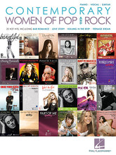 Contemporary Women of Pop and Rock by Various. For Piano/Vocal/Guitar. Piano/Vocal/Guitar Songbook. Softcover. 182 pages. Published by Hal Leonard.

25 powerhouse hits from today's greatest divas, including Lady Gaga, Taylor Swift, Pink, Adele, Kelly Clarkson, Beyoncé and more! Songs include: Bad Romance • Come Away with Me • Jar of Hearts • Love Song • Mean • My Life Would Suck Without You • Raise Your Glass • Rolling in the Deep • Single Ladies (Put a Ring on It) • Teenage Dream • You Belong with Me • and more!