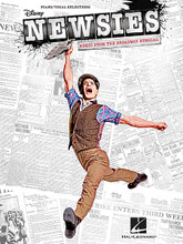 Newsies. (Music from the Broadway Musical). By Alan Menken and Jack Feldman. For Piano/Vocal/Guitar. Piano/Vocal/Guitar Songbook. Softcover. 128 pages. Published by Hal Leonard.

13 piano/vocal selections from the 2012 Tony-winning musical featuring music by Alan Menken and Jack Feldman. Songs include: The Bottom Line • I Never Planned on You/Don't Come A-Knocking • King of New York • Once and for All • Santa Fe • Seize the Day • Something to Believe In • That's Rich • Watch What Happens • The World Will Know • and more, with a special section of full-color photos and background information from the production.