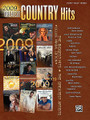 2009 Greatest Country Hits. (Deluxe Annual Edition). By Various. For Piano, Keyboard, Voice. P/V/C Mixed Folio; Piano/Vocal/Chords. MIXED. Country. Softcover. 176 pages. Alfred Music Publishing #32869. Published by Alfred Music Publishing.

Pick up the deluxe annual edition of 2009 Greatest Country Hits and play all the best songs of 2009! This unique compilation includes the most popular country songs released throughout the year. Learn the best hits of the year! Titles: 15 Minutes of Shame (Kristy Lee Cook) * All Summer Long (Kid Rock) * A Baby Changes Everything (Faith Hill) * Cry Cry ('Til the Sun Shines) (Heidi Newfield) * Do You Believe Me Now (Jimmy Wayne) * Feel That Fire (Dierks Bentley) * Forever (John Michael Montgomery) * Home (Blake Shelton) * Home Sweet Home (Carrie Underwood) * I Run to You (Lady Antebellum) * I Saw God Today (George Strait) * I Still Miss You (Keith Anderson) * I Told You So (Carrie Underwood) * I Will (Jimmy Wayne) * Just a Dream (Carrie Underwood) * Just Got Started Lovin' You (James Otto) * Let It Go (Tim McGraw) * Life in a Northern Town (Sugarland) * Lookin' for a Good Time (Lady Antebellum) * Low (Sara Evans) * River of Love (George Strait) * She Wouldn't Be Gone (Blake Shelton) * Shuttin' Detroit Down (John Rich) * That Song in My Head (Julianne Hough) * That's A Man (Jack Ingram) * Then (Brad Paisley) * Waitin' on a Woman (Brad Paisley) * What Do I Do with My Heart (Eagles) * Where I'm From (Jason Michael Carroll).