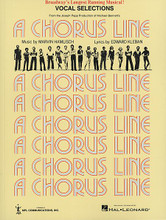 A Chorus Line - Vocal Selections. (Vocal Selections). For Guitar, Piano/Keyboard, Vocal. Vocal Selections. Broadway and Movies. Difficulty: medium. Songbook. Vocal melody, piano accompaniment, lyrics, chord names, guitar chord diagrams and black & white photos. 96 pages. Published by Hal Leonard.

One of the longest running shows on Broadway, A Chorus Line won nine Tony Awards and the Pulitzer Prize for Drama. Our updated songbook features vocal lines with piano accompaniment for ten songs: At the Ballet • Dance: Ten; Looks: Three • I Can Do That • I Hope I Get It • One • What I Did for Love • more.